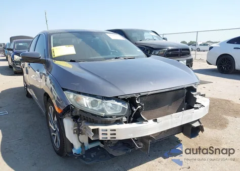 2016 Honda Civic Ex from USA, damaged, VIN 19XFC2F74GE024322